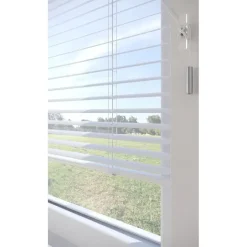 Aluminium Jaloezie Bent Wit 25mm