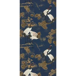 Behang Anna Blauw
