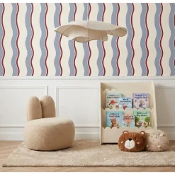 Behang Lewis Blauw