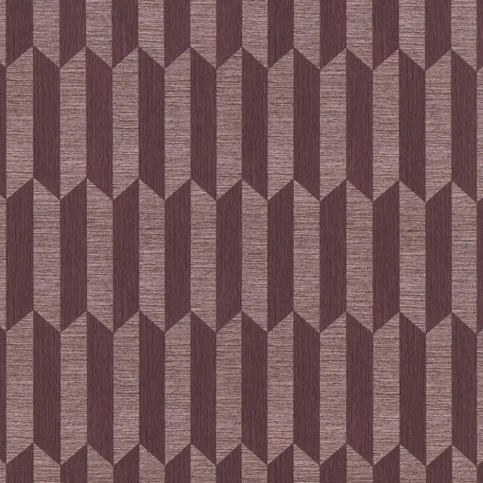 Behang Quinn Bordeaux