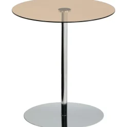 Bijzettafel Saluzzo Bruin ø 40x40 cm