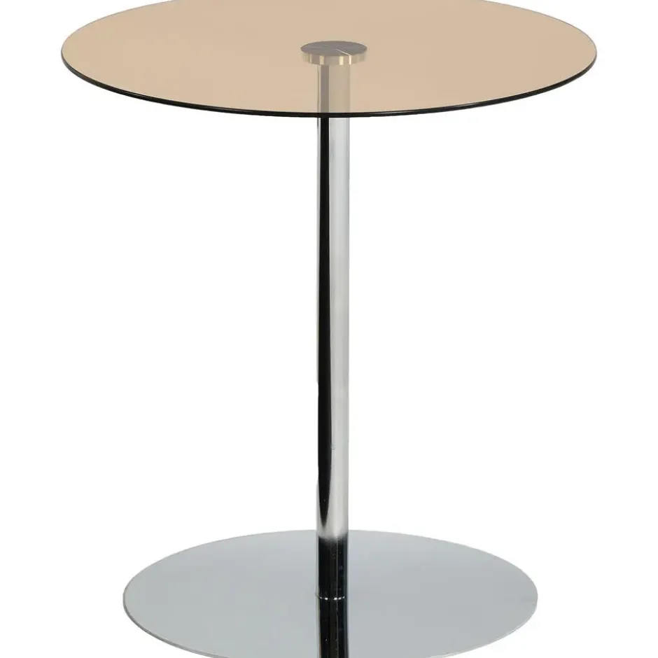 Bijzettafel Saluzzo Bruin ø 40x40 cm