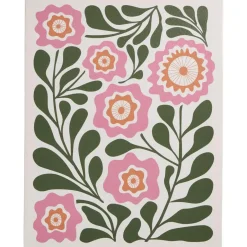 Canvas Bloemen 35x45 cm