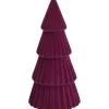 Decoratie Kerstboom Velvet Paars - 22,5 cm
