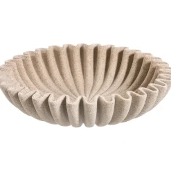 Decoratieschaal Wave zand 30cm 30 cm