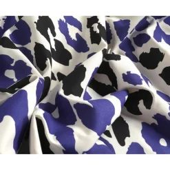 Dekbedovertrek Kaat Panter Blauw 140x200 cm