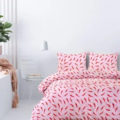 Dekbedovertrek Mia Peper Roze 240x220 cm