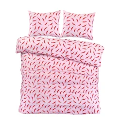 Dekbedovertrek Mia Peper Roze 200x200 cm