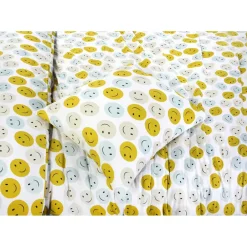 Dekbedovertrek Smiley Multicolor 140x200 cm