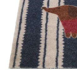 Deurmat Wolfe Blauw