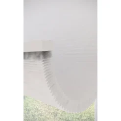 Dubbel Plisségordijn Vera Wit Lichtdoorlatend
