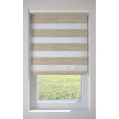 Duo Rolgordijn Moos Greige