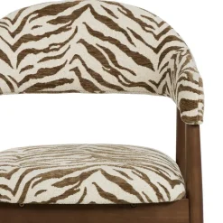 Eetkamerstoel Domaso Zebra Beige