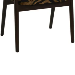 Eetkamerstoel Domaso Zebra Bruin