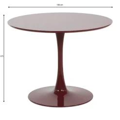 Eettafel Gorica Bordeaux