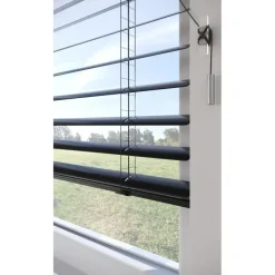 Fenstr Aluminium Jaloezie Bodine Zwart 50mm