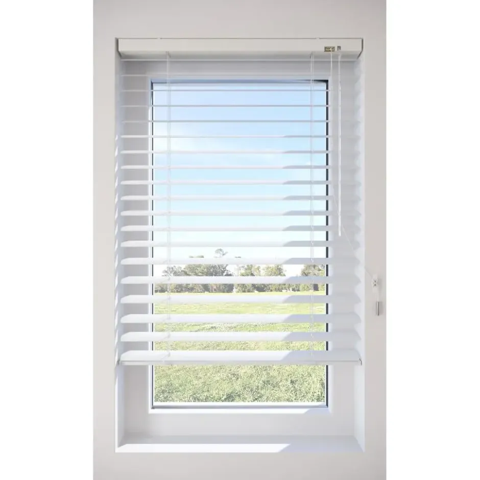 Fenstr Aluminium Jaloezie Carlin Offwhite 50mm