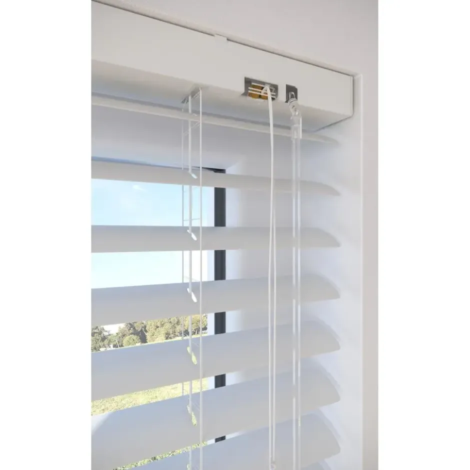 Fenstr Aluminium Jaloezie Carlin Offwhite 50mm