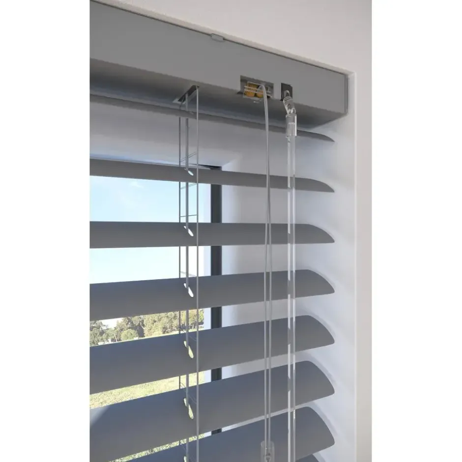 Fenstr Aluminium Jaloezie Mels Grijs 50mm