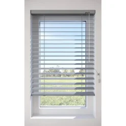 Fenstr Aluminium Jaloezie Mels Grijs 50mm
