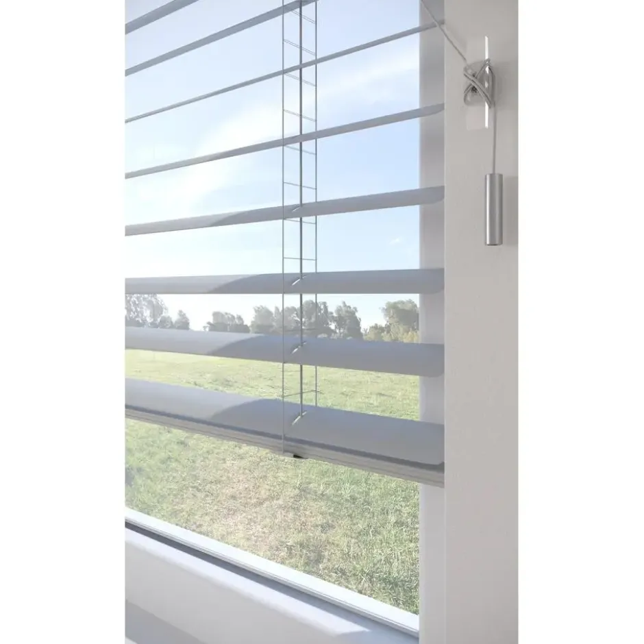Fenstr Aluminium Jaloezie Mels Lichtgrijs 50mm