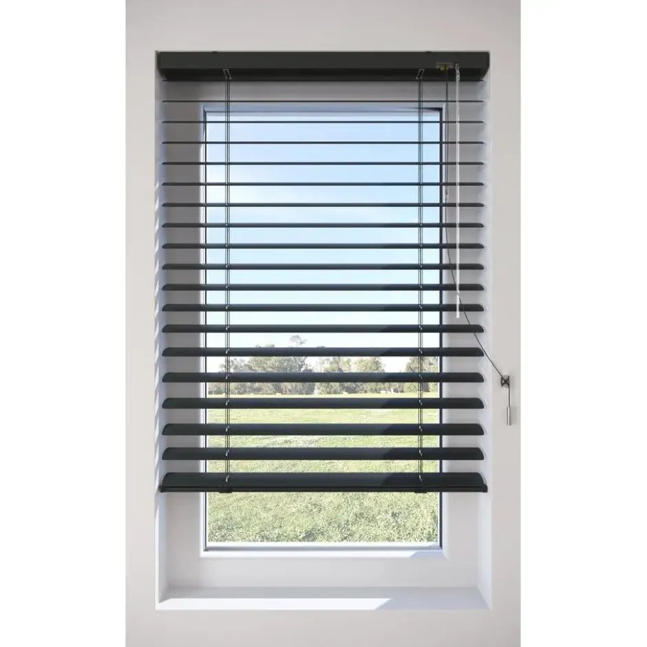 Fenstr Aluminium Jaloezie Mels Antraciet 50mm