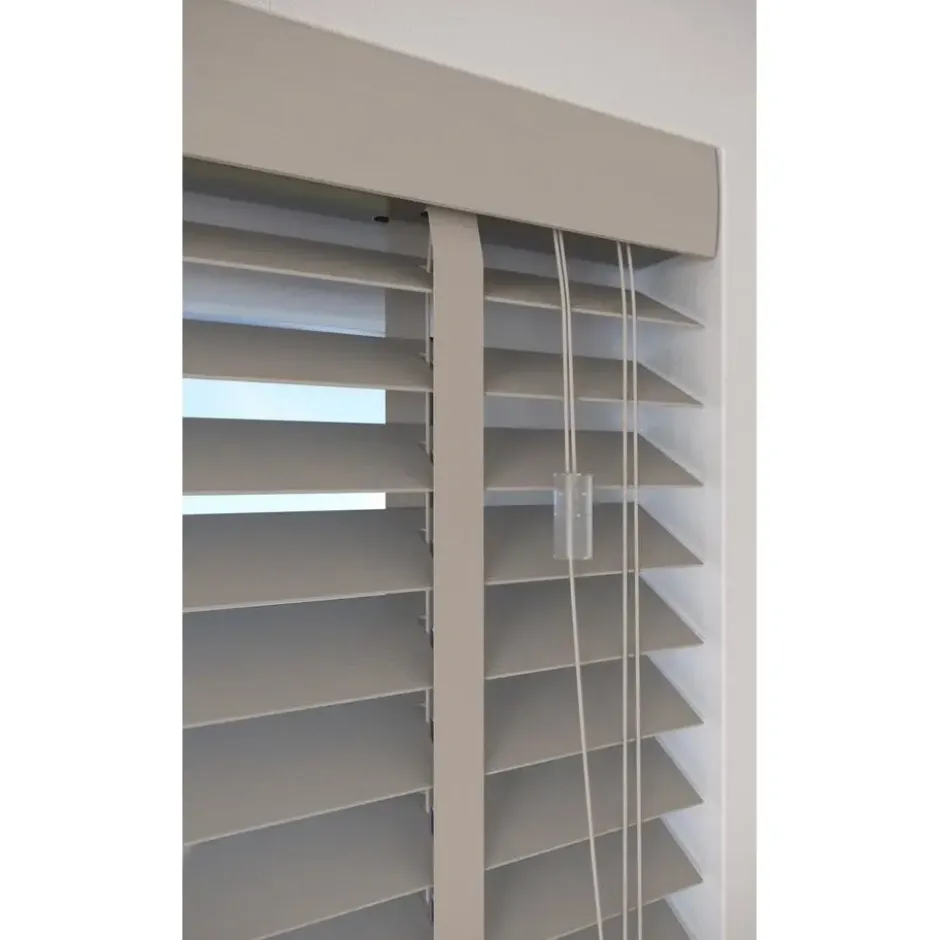 Fenstr Bamboe Jaloezie Tijl Grijs 65mm