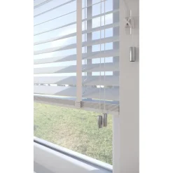 Fenstr Bamboe Jaloezie Tijl Wit 65mm