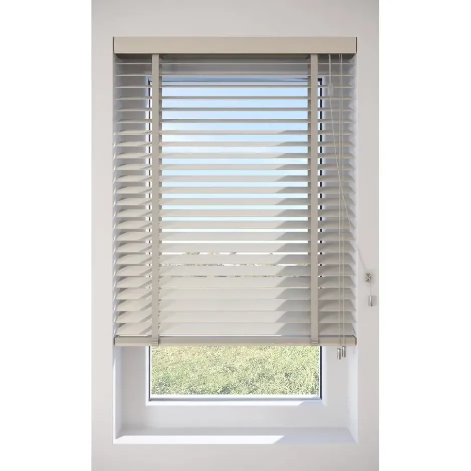 Fenstr Bamboe Jaloezie Tijl Zand 65mm