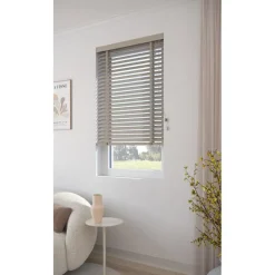 Fenstr Bamboe Jaloezie Wessel Taupe 50mm