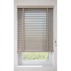 Fenstr Bamboe Jaloezie Wessel Taupe 50mm