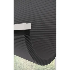 Fenstr Dubbel Plissé Dewi Grijs Lichtdoorlatend