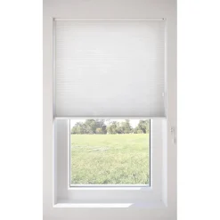 Fenstr Dubbel Plissé Elena Wit Lichtdoorlatend