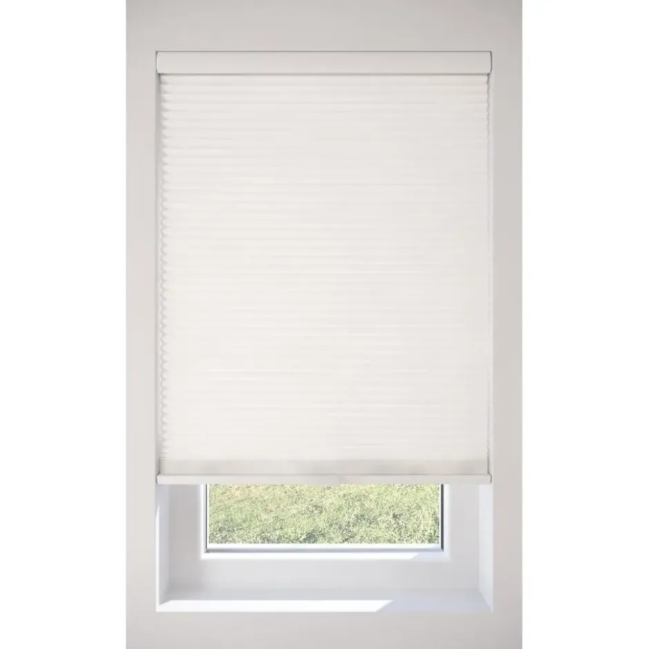 Fenstr Dubbel Plissé 45mm Lotte Wit Lichtdoorlatend