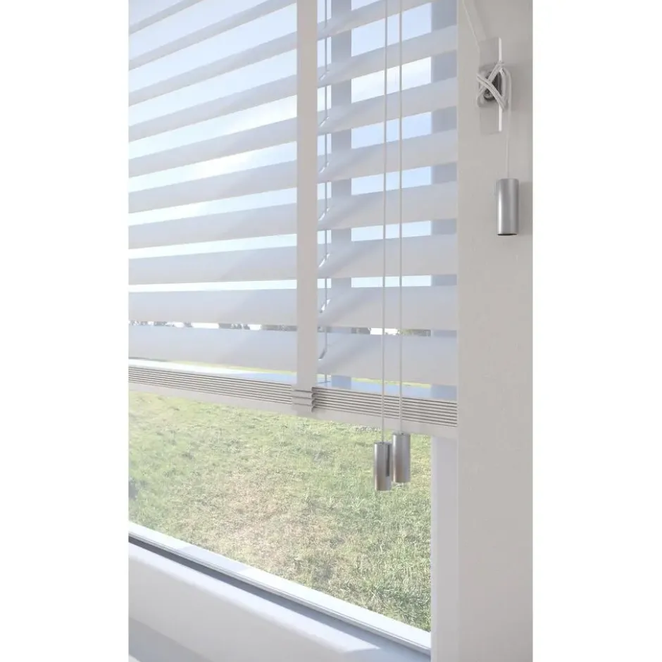 Fenstr Houten Jaloezie Hein Wit 50mm