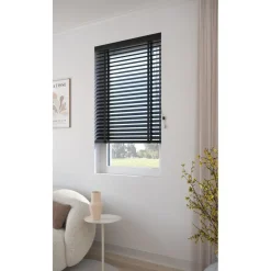 Fenstr Houten Jaloezie Theun Zwart 65mm
