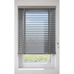 Fenstr Houten Jaloezie Theun Grijs 65mm