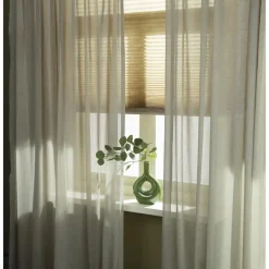 Fenstr Plisségordijn Pip Beige Lichtdoorlatend