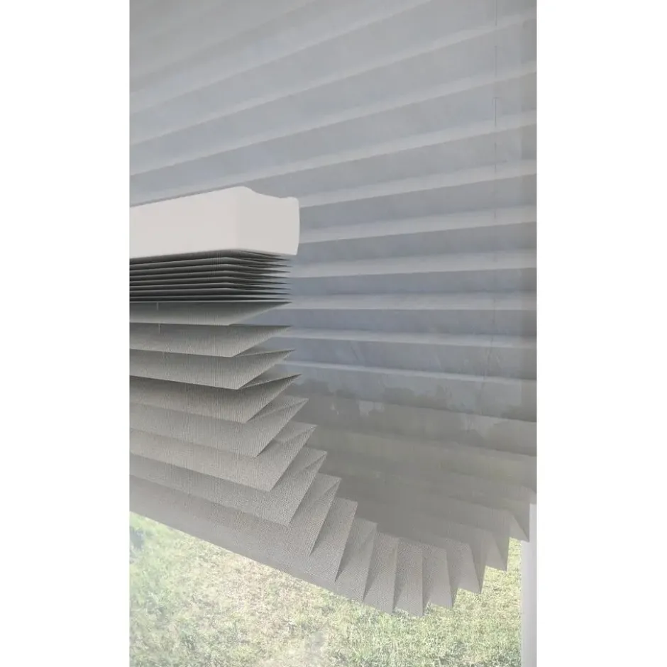Fenstr Plissé Lise Naturel Lichtdoorlatend
