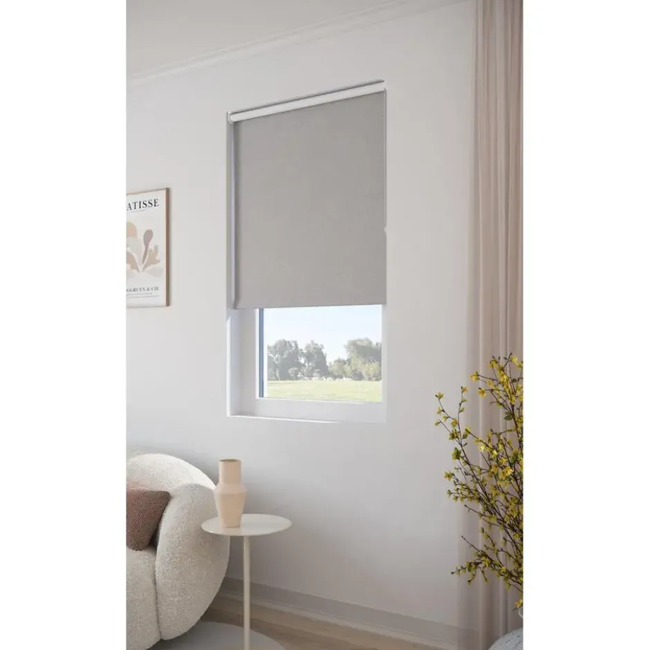 Fenstr Rolgordijn Fiene Lichtgrijs Verduisterend