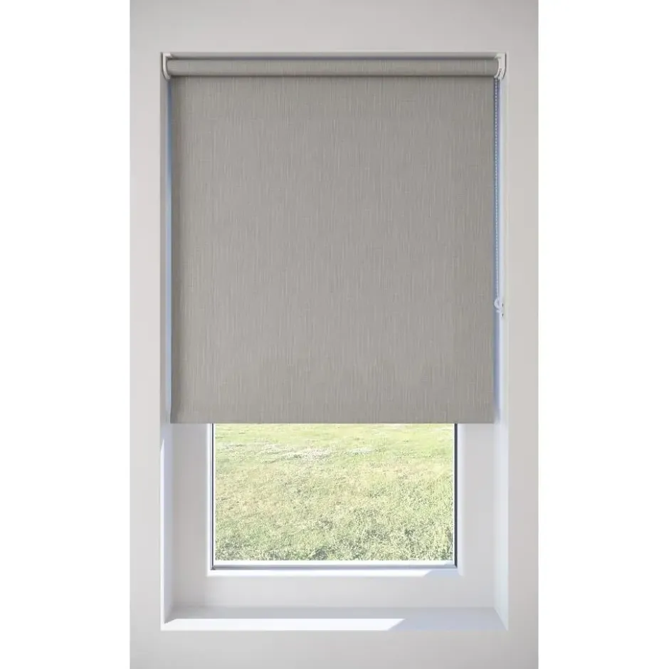 Fenstr Rolgordijn Iris Taupe Lichtdoorlatend