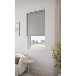 Fenstr Rolgordijn Iris Taupe Lichtdoorlatend