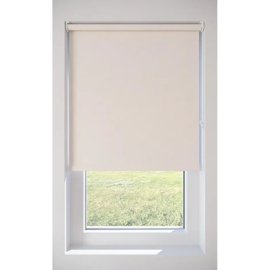 Fenstr Rolgordijn Senna Off-White Lichtdoorlatend