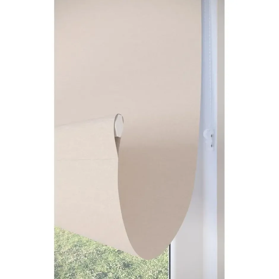 Fenstr Rolgordijn Senna Off-White Lichtdoorlatend