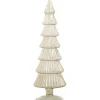 Glazen Kerstboom Beige - 37 cm