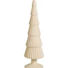 Glazen Kerstboom Beige Mat