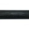 Gordijnroede 200cm Zwart Hout Ø28mm