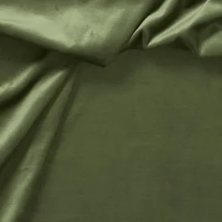 Gordijn Velours Lisa Olijfgroen
