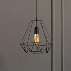 Hanglamp Cassandra Zwart