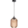 Hanglamp Pane Licht Bruin